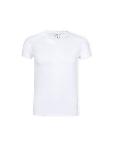 Camiseta Adulto Blanca Iconic V-Neck