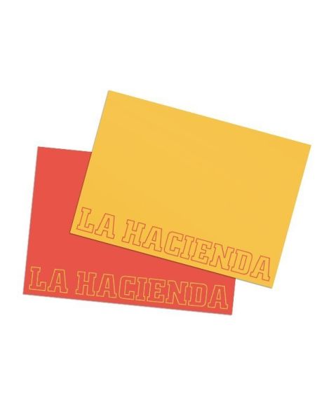 Imprimir mantel de papel  para Bar o Restaurante con tinta Pantone corporativa