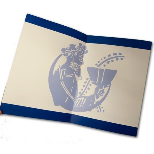 Carta menú plastificada A3 - Tamaño cerrado...