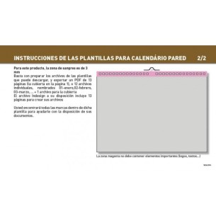 Calendario Pared con Wire-0 2