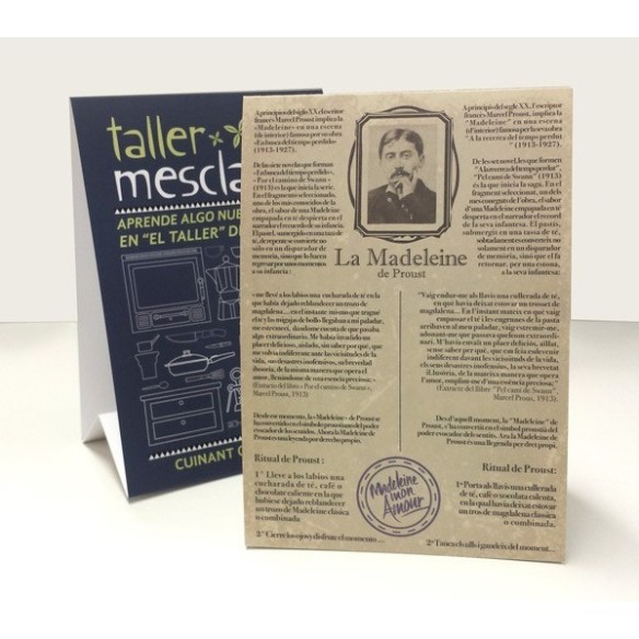 PLV de Mesa todo color sin plastificado