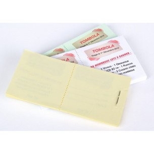 Talonarios de 50 entradas numeradas