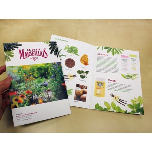 Imprimir Folleto A5 abierto plegado en díptico...