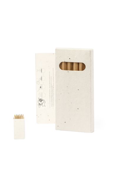 Caja Lápices Semillas Delar