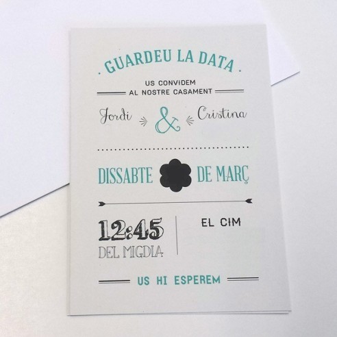 Imprimir Tarjetón Invitación de 10x21cm alta gama