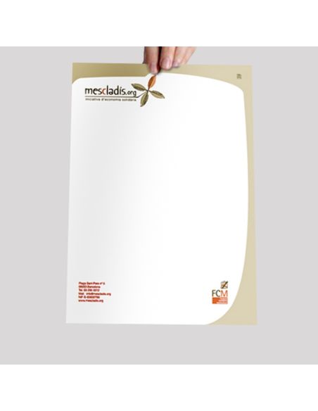 Imprimir Papel carta en papel reciclado