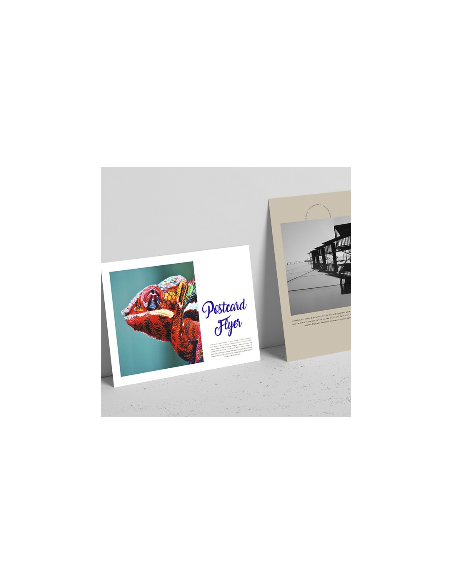 Imprimir Tarjeta postal A6 todo color con Entrega Gratis en España y Portugal