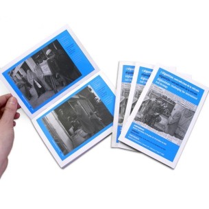 Imprimir Revista catálogo con grapa tamaño A6 2