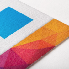 Tarjetas de visita en papel texturado, verjurado y Bristol