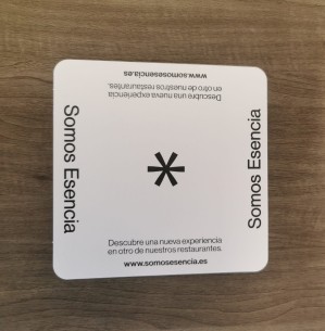 Posavasos todo color papel absorbente