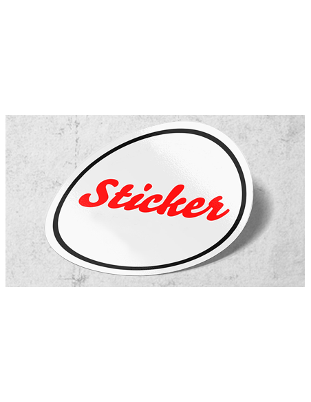 Imprimir Etiqueta adhesiva económica y personalizada troqueladas en bobina individual en papel adhesivo estucado