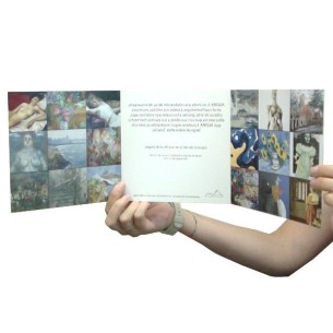 Imprimir Folleto tríptico cuadrado de 21 cm. cerrado -...