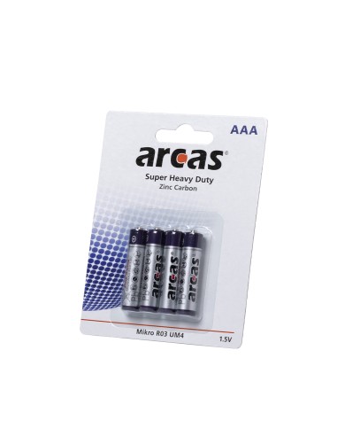 Blister 4 Pilas 1,5V AAA/ R03