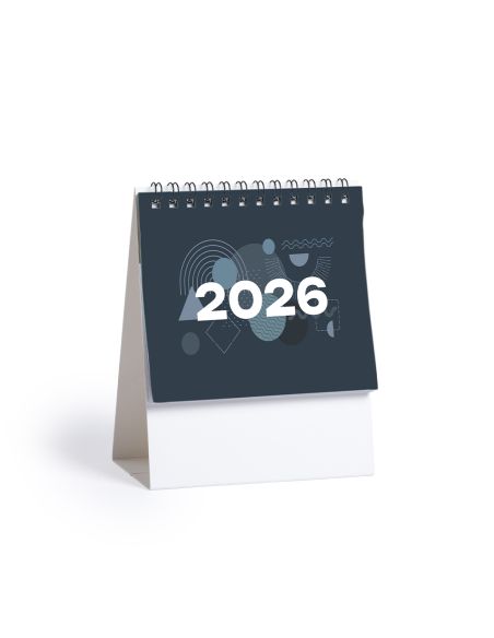 Calendario de sobremesa Ener triangular en cartón