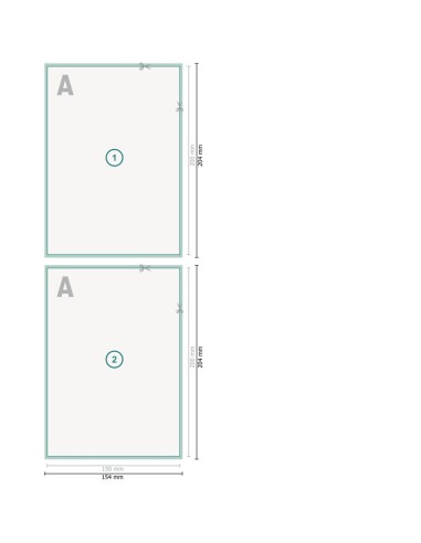 Flyers, 15,0 x 20,0 cm, impresión a dos caras