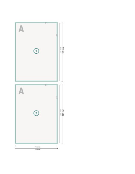 Flyers, A7, impresión a dos caras