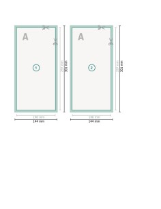 Flyers, 1/3 A3, impresión a dos caras 2