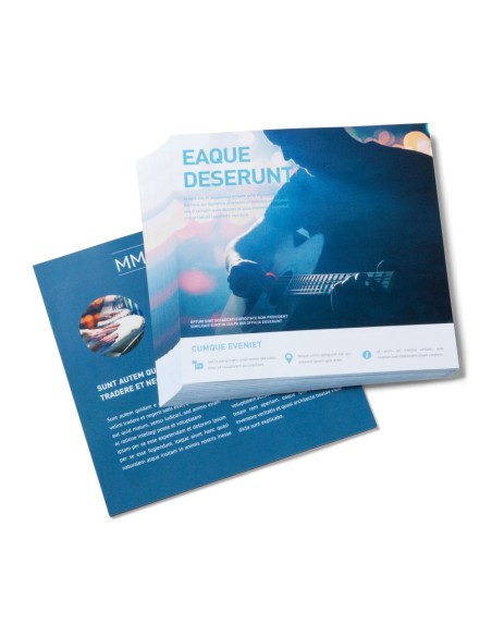 Flyers, A3-cuadrado, impresión a dos caras