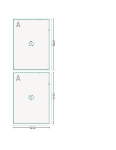 Flyers, Encarte para A6, impresión a dos caras 2