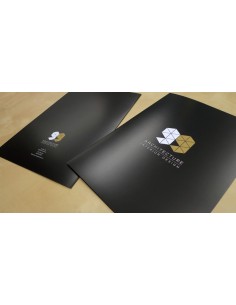 Folletos plegados formato vertical, Libreto interior de DVD