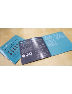 Folletos plegados, A6-cuadrado