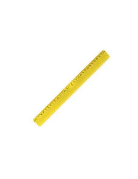 Regla Flexor flexible de 30 cm en cuerpo transparente