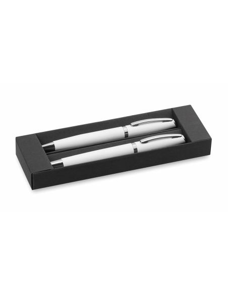 Set Lumix bolígrafo y roller de aluminio en estuche