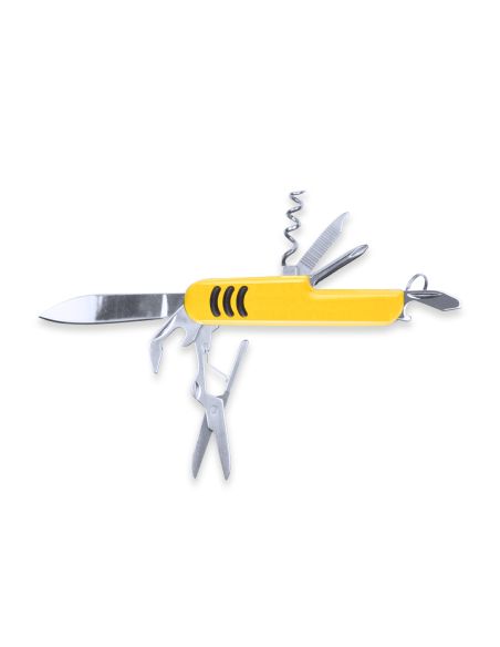 Navaja multiusos Shakon de 9 funciones en acero inox