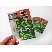 Flyers, A5, impresión a una cara