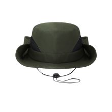 Gorro Tierney tipo safari en poliéster con ala ajustable y ventilación