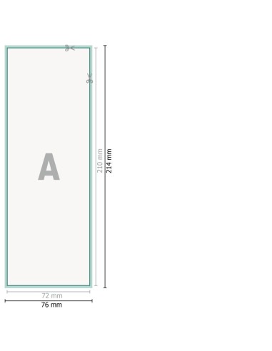 Flyers, A5 medio, impresión a una cara