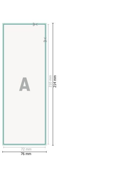 Flyers, A5 medio, impresión a una cara