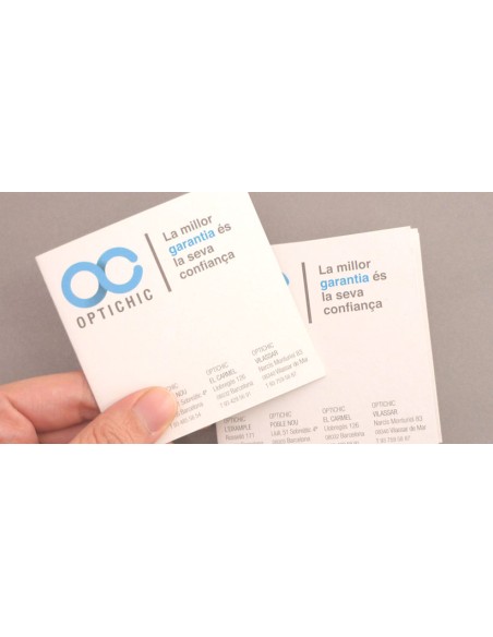 Flyers, Cuadrado pequeño, impresión a una cara