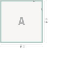 Flyers, A5-cuadrado, impresión a una cara 2