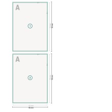 Flyers en papeles ecológicos/naturales, A8, impresión a... 2