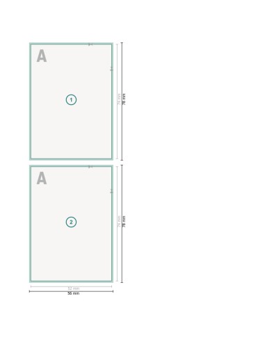 Flyers en papeles ecológicos/naturales, A8,...