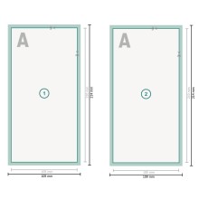 Flyers en papeles ecológicos/naturales, DL, impresión a... 2