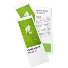 Flyers en papeles ecológicos/naturales, A4 medio,...