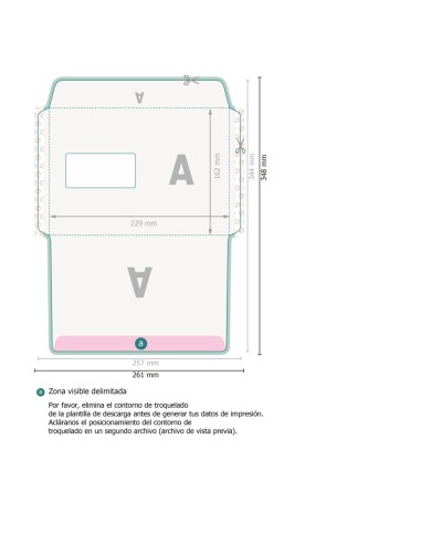 Sobres permiten el ensobrado automático, C5