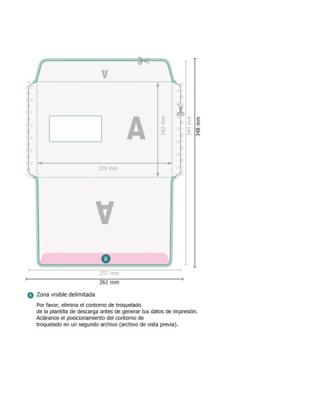 Sobres permiten el ensobrado automático, C5