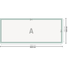 Lonas de PVC, 400 x 150 cm 2