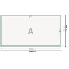 Lonas de PVC, 300 x 150 cm 2