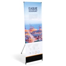 X-Banner exclusivo, 140 x 250 cm