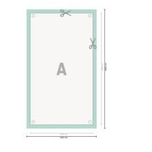 X-Banner exclusivo, 140 x 250 cm 2