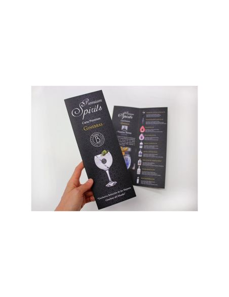 Folleto Lacado UV Selectivo, Vertical A4 Medio | Originarte