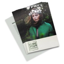 Flyers con lacado parcial UV, A4