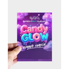 Flyers con lacado parcial UV, A6