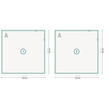 Flyers con lacado parcial UV, CD 12 x 12 cm 2