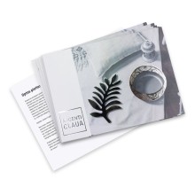 Flyers con estampado en caliente, A5