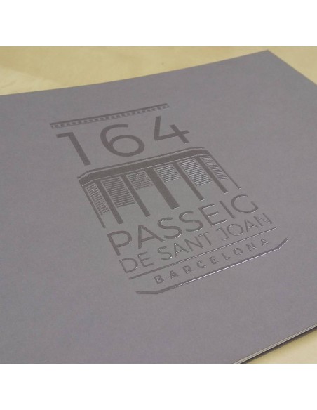 Flyers con lacado parcial en relieve, A6